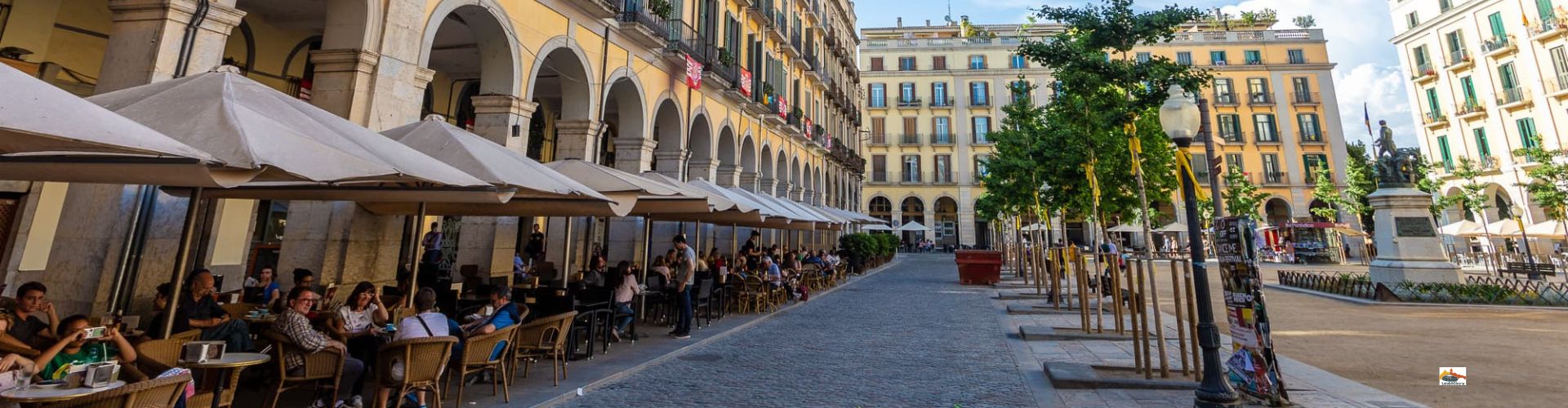 Leiebil i Girona sentrum